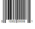 Barcode Image for UPC code 013302000081