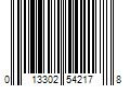 Barcode Image for UPC code 013302542178