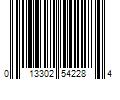 Barcode Image for UPC code 013302542284