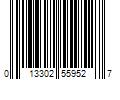 Barcode Image for UPC code 013302559527