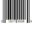 Barcode Image for UPC code 013317000069