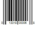 Barcode Image for UPC code 013318000068