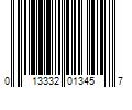 Barcode Image for UPC code 013332013457