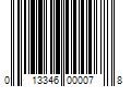 Barcode Image for UPC code 013346000078