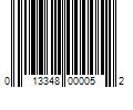 Barcode Image for UPC code 013348000052