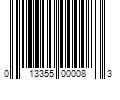 Barcode Image for UPC code 013355000083