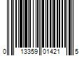 Barcode Image for UPC code 013359014215