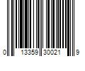 Barcode Image for UPC code 013359300219