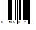 Barcode Image for UPC code 013359304224