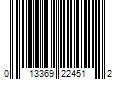 Barcode Image for UPC code 013369224512