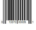 Barcode Image for UPC code 013370000051