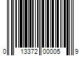 Barcode Image for UPC code 013372000059