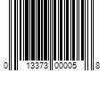 Barcode Image for UPC code 013373000058