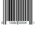 Barcode Image for UPC code 013380000041