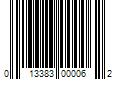 Barcode Image for UPC code 013383000062