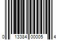 Barcode Image for UPC code 013384000054