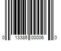 Barcode Image for UPC code 013385000060