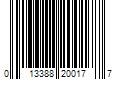 Barcode Image for UPC code 013388200177