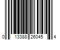 Barcode Image for UPC code 013388260454