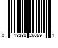 Barcode Image for UPC code 013388260591