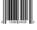 Barcode Image for UPC code 013388340262