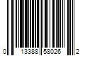 Barcode Image for UPC code 013388580262