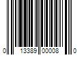 Barcode Image for UPC code 013389000080