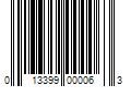 Barcode Image for UPC code 013399000063