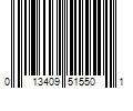 Barcode Image for UPC code 013409515501