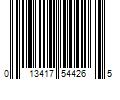 Barcode Image for UPC code 013417544265