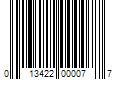 Barcode Image for UPC code 013422000077