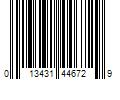 Barcode Image for UPC code 013431446729