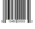 Barcode Image for UPC code 013450000032