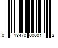 Barcode Image for UPC code 013470000012