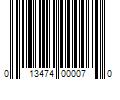 Barcode Image for UPC code 013474000070