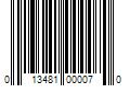 Barcode Image for UPC code 013481000070