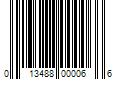 Barcode Image for UPC code 013488000066