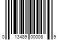 Barcode Image for UPC code 013489000089