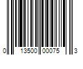 Barcode Image for UPC code 013500000753