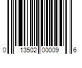 Barcode Image for UPC code 013502000096