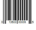 Barcode Image for UPC code 013503000095