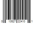 Barcode Image for UPC code 013527224101