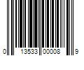 Barcode Image for UPC code 013533000089