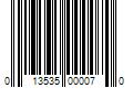 Barcode Image for UPC code 013535000070