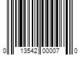 Barcode Image for UPC code 013542000070