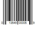 Barcode Image for UPC code 013549000059