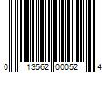 Barcode Image for UPC code 013562000524