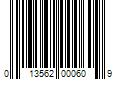 Barcode Image for UPC code 013562000609