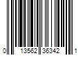 Barcode Image for UPC code 013562363421