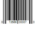 Barcode Image for UPC code 013566000070